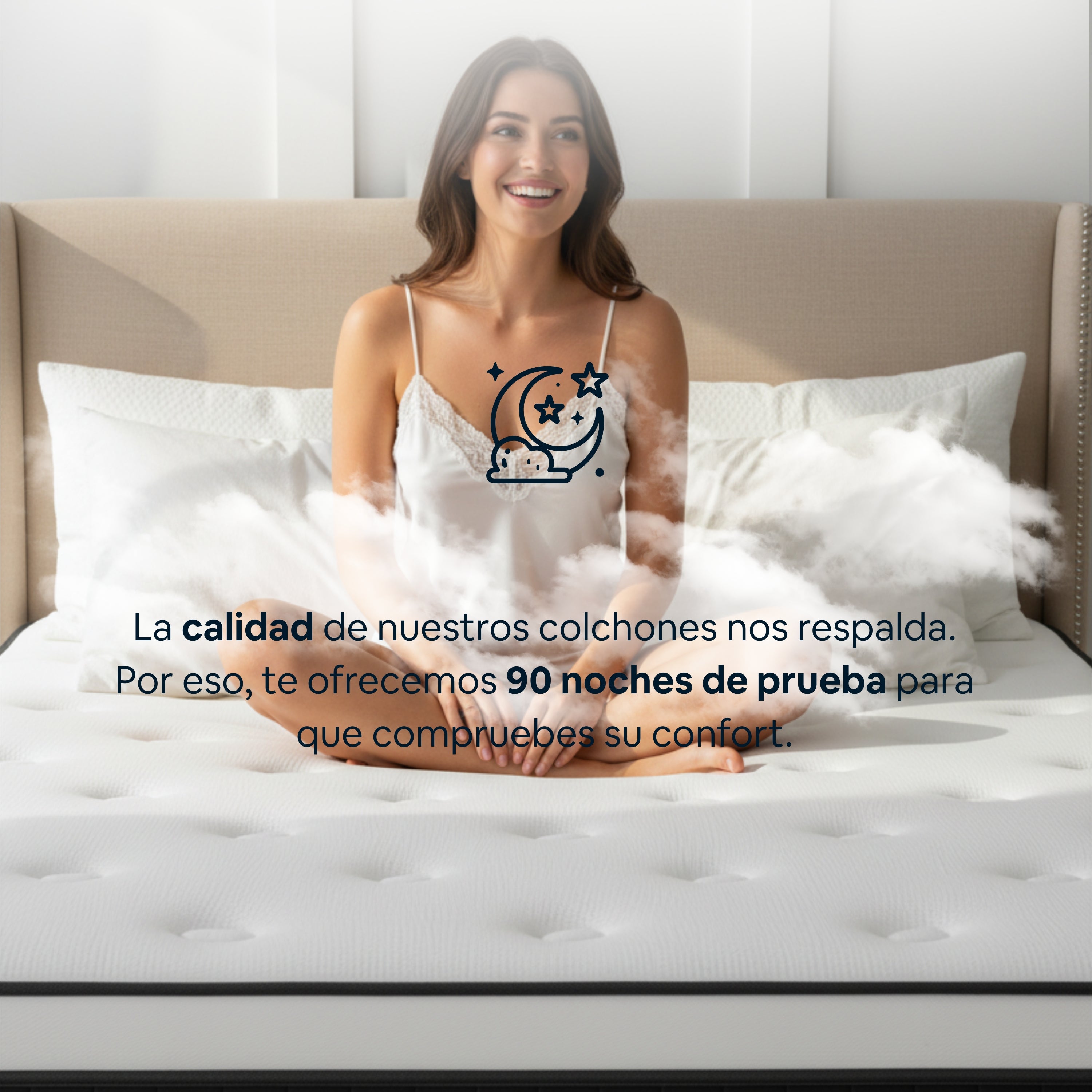 Colchón Cloudr Luxe Hybrid Tech