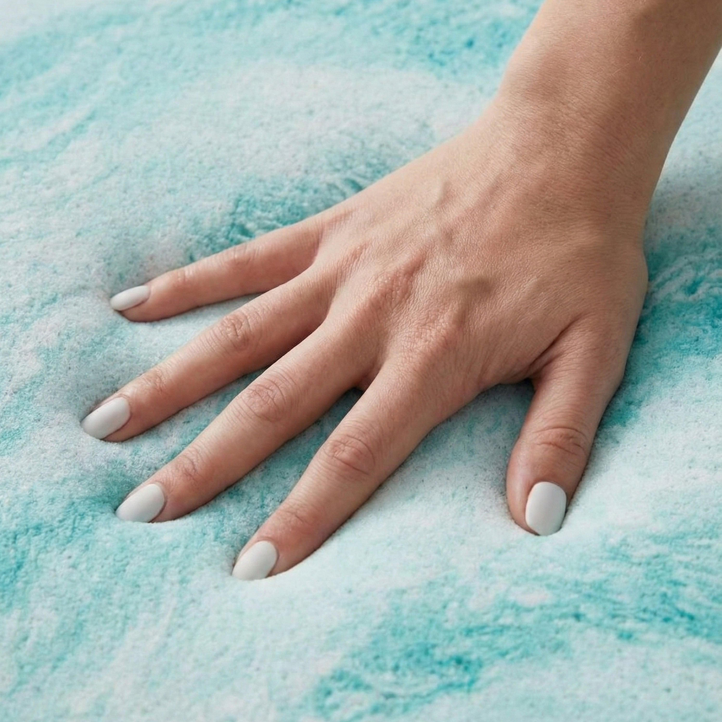 Cubrecolchón Azul Cloudr