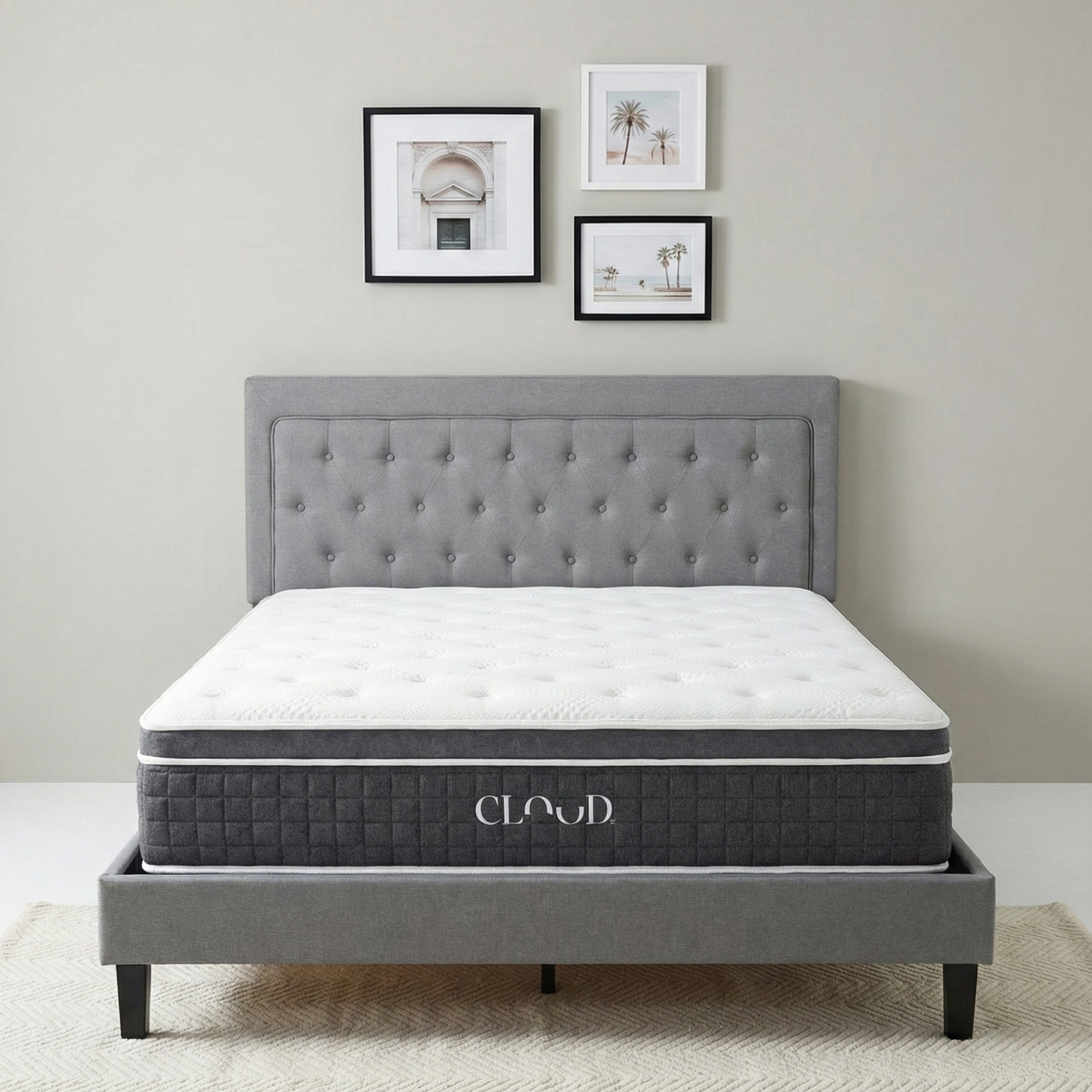 Juego de Colchón y Box Linen